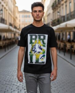 CAMISETAS, PLAYERAS , MODA CASUAL FUTBOL MUNDIAL BRASIL