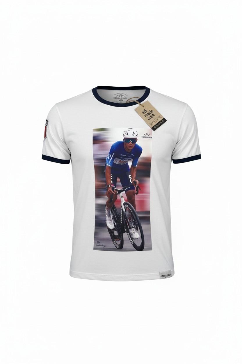 ISAAC DEL TORO | CAMISETAS PLAYERAS CASUALES CICLISMO WT | ROPA CASUAL PARA CICLISTAS | TIRRENO ADRITICO