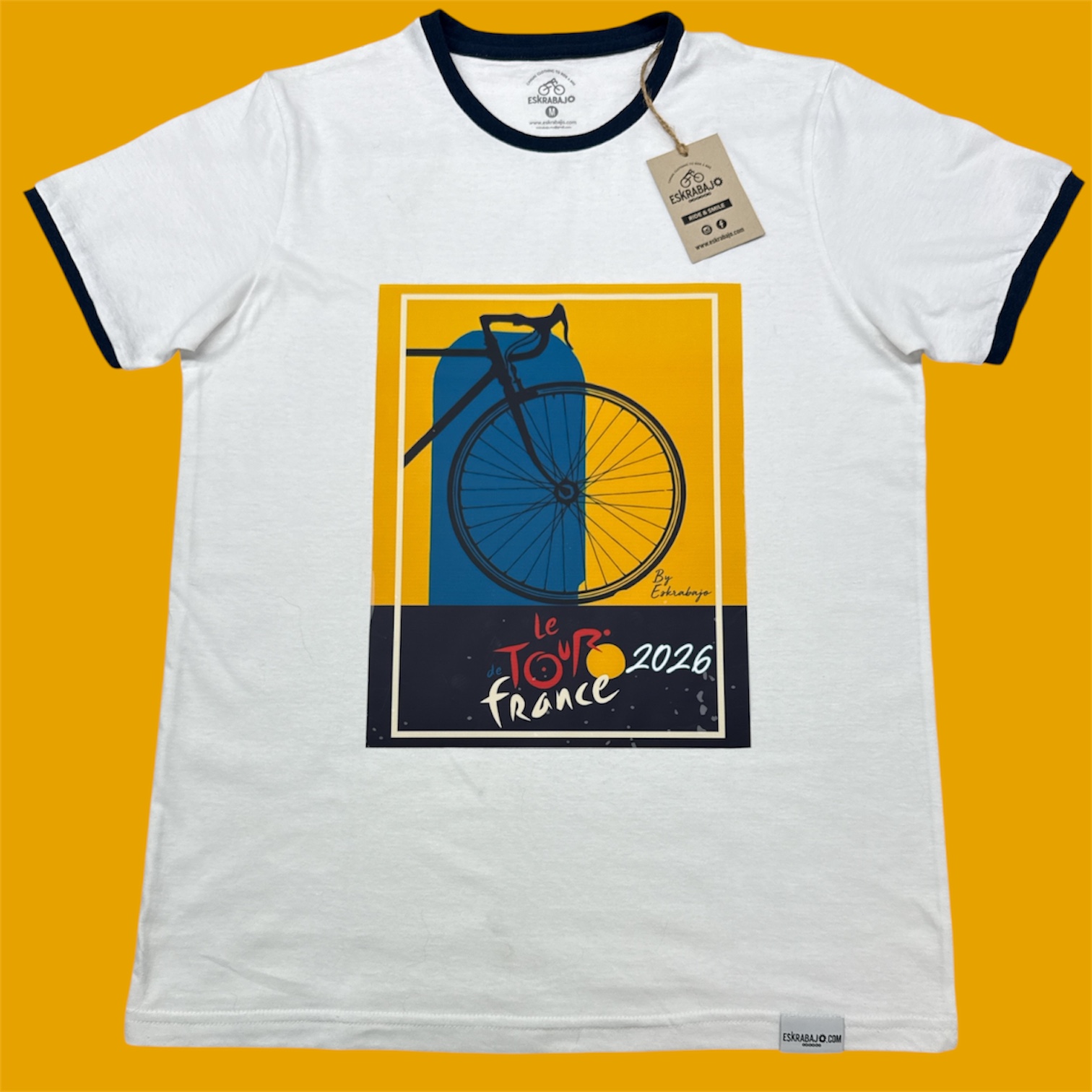 PLAYERAS Y CAMISETSA CASUALES ESTAMPADAS E INSPIRADAS EN EL TOUR DE FRANCIA Y LAS GRANDES CARRERAS DEL CALENDARIO MUNDIAL DEL CICLISMO