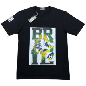 PLAYERA CASUAL FUTBOL MUNDIAL BRASIL