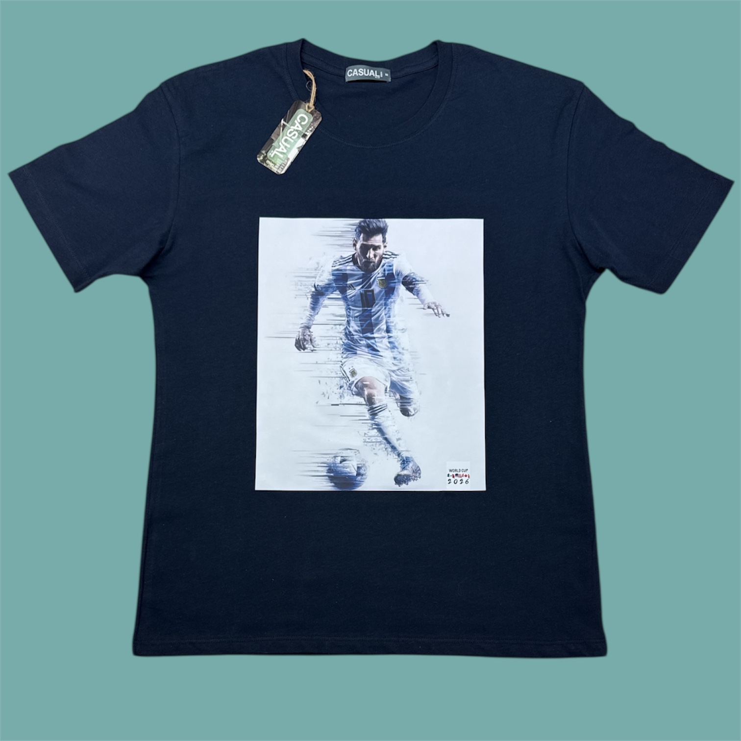 Estas son las playeras camisetas jerseys y remeras de figuras como Leonel Messi que los amantes del Futbol y del estilo casual-urbano van a llevar cuando inicie la Copa Mundial de la FIFA 2026 Y en homenaje al argentino y su seleccion albi-celeste