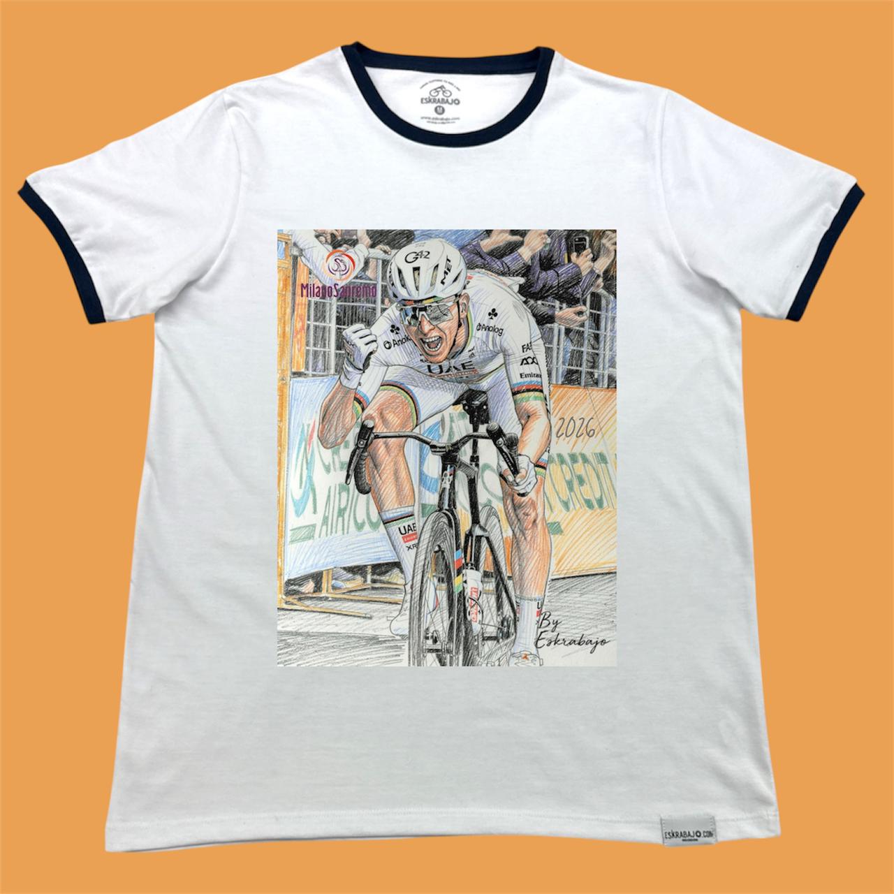 ciclismo, ropa, moda, deportes, pogacar, la classicissima, eskrabajo, moda casual