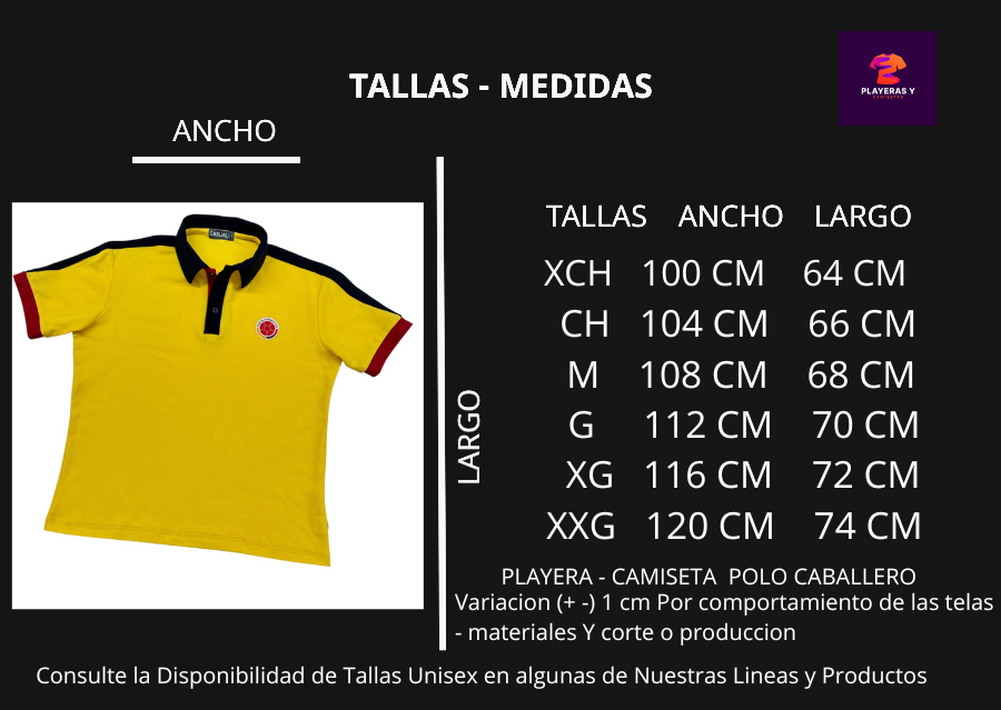 PLAYERAS CAMISETAS POLOS CASUAL FUTBOL COLOMBIA MUNDIAL 2026 