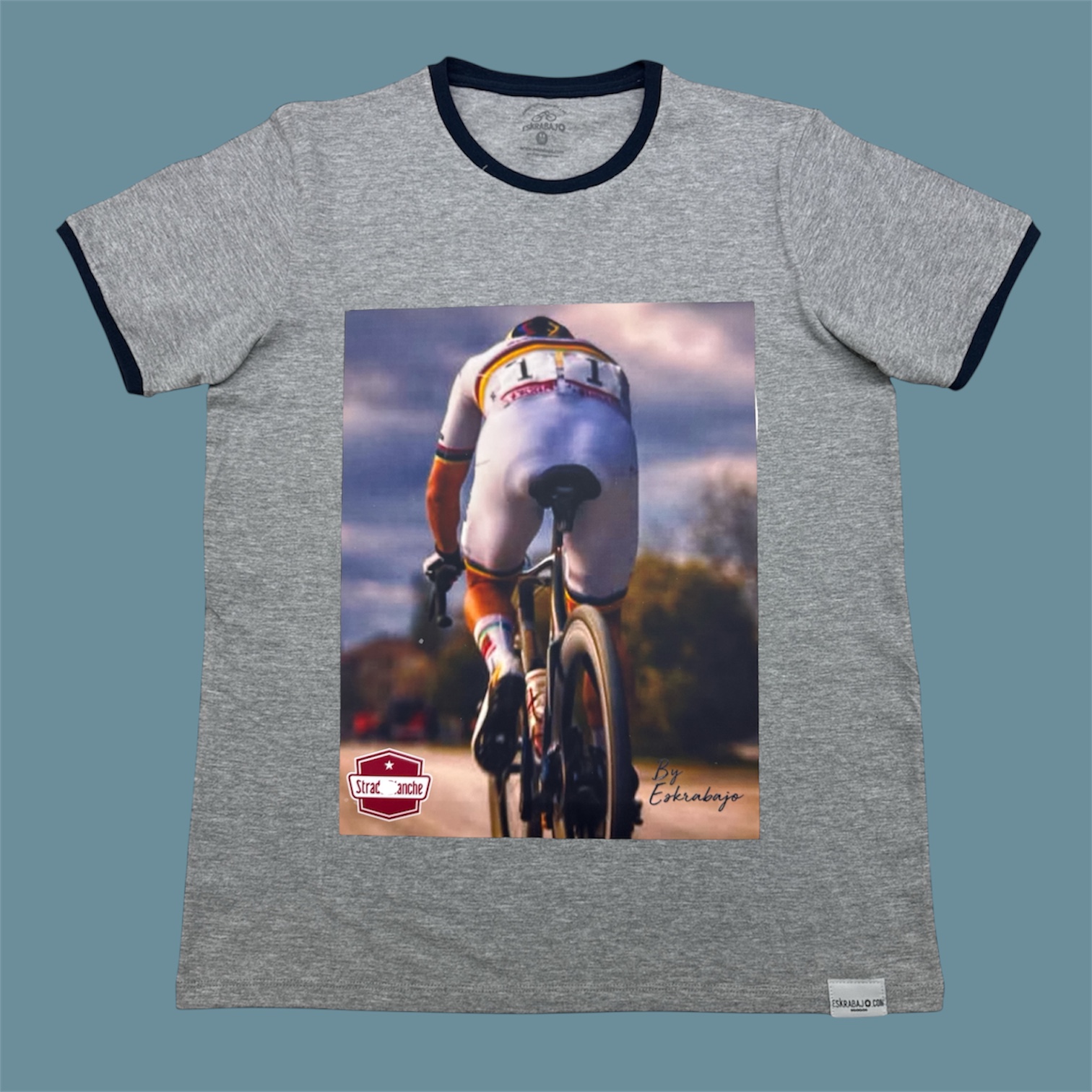 STARDE BIANCHE 2026 | POGACAR | CAMISETA ESTAMPADA CICLISMO | MODA CASUAL CICLISTAS | ROPA URBANA CICLISMO
