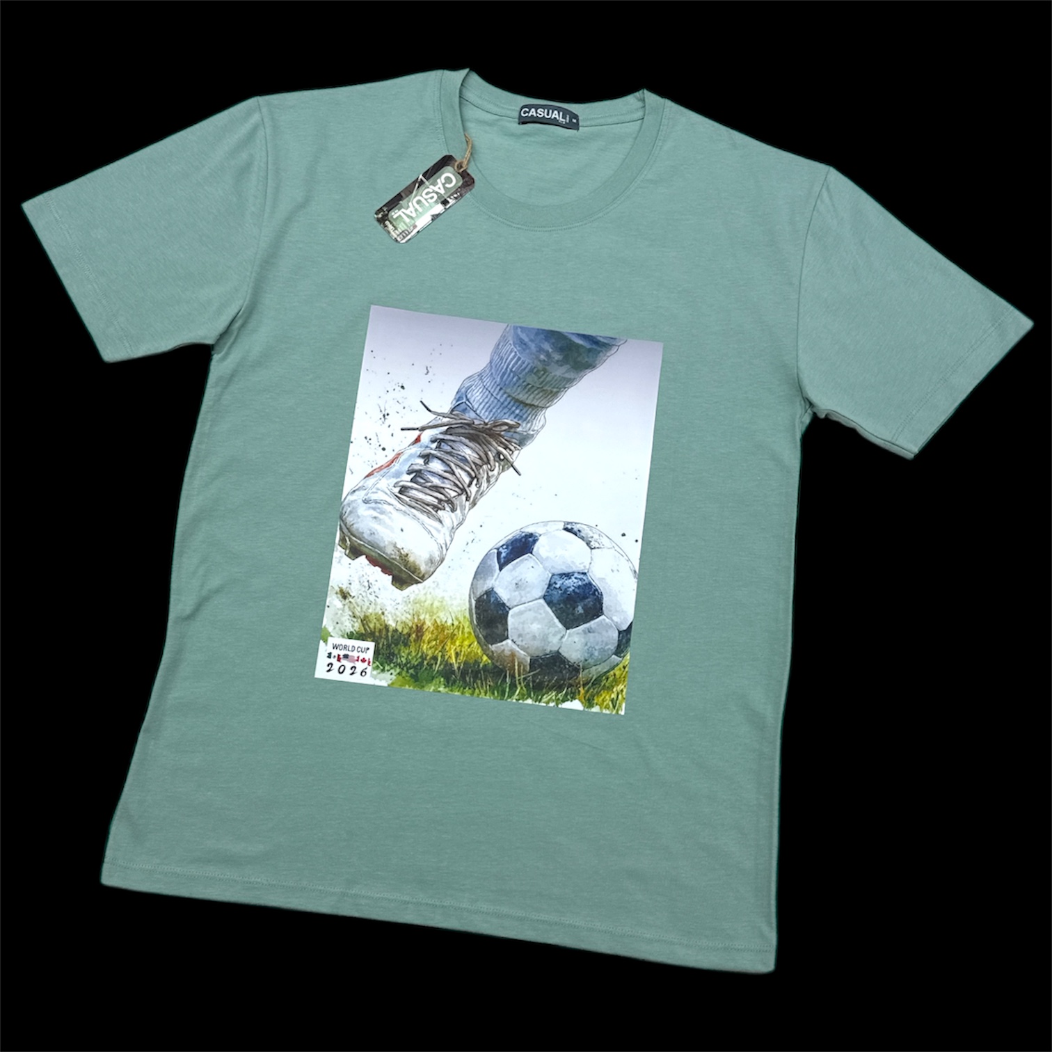FUTBOLISTAS GOLEADORES SOCCER CAMISETAS MODA CASUAL MUNDIAL FUTBOL 2026