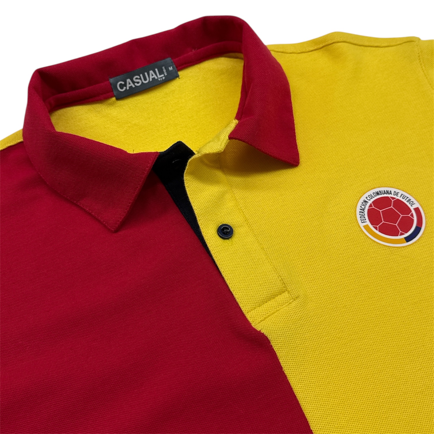ROPA CASUAL INSPIRADA EN LA MAGIA DEL FUTBOL Y LA PASION POR LA SELECCION  COLOMBIA PLAYERA POLO PARA LOS AFICIONADOS QUE SIGUEN A COLOMBIA EN EL MUNDIAL