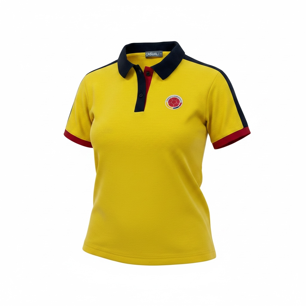 Playera Polo Colombia Mundial 2026 | Edición Especial Premium Tricolor - Image 5
