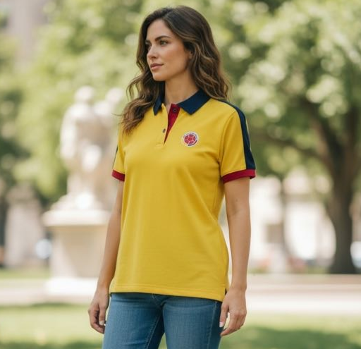 Playera Polo Colombia Mundial 2026 | Edición Especial Premium Tricolor - Image 7